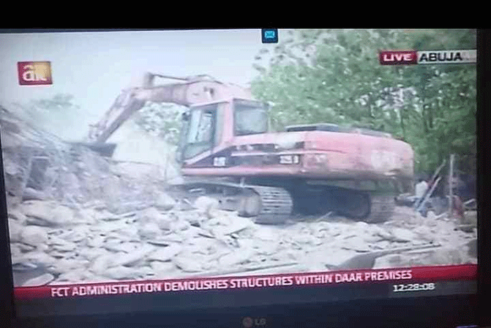 Breaking: FCTA demolishes structures within Dokpesi, AIT premises
