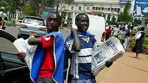 Newspaper vendors