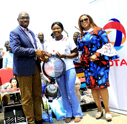 Total pledges continuous youth empowerment, community devt