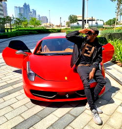 B Naira acquires multi-million naira Ferrari, releases new song “Fall on Me”.