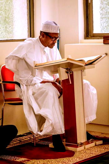 Ramadan :  Buhari suspends FEC to break fast