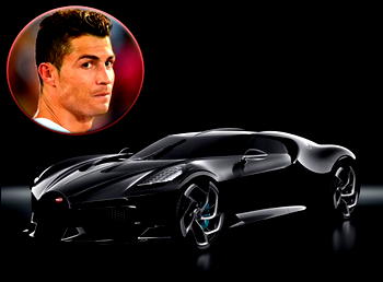 Cristiano Ronaldo buys world’s most-expensive car ever for over £9million