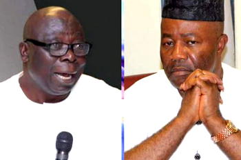Lawan swears in senator who defeated Akpabio in rerun