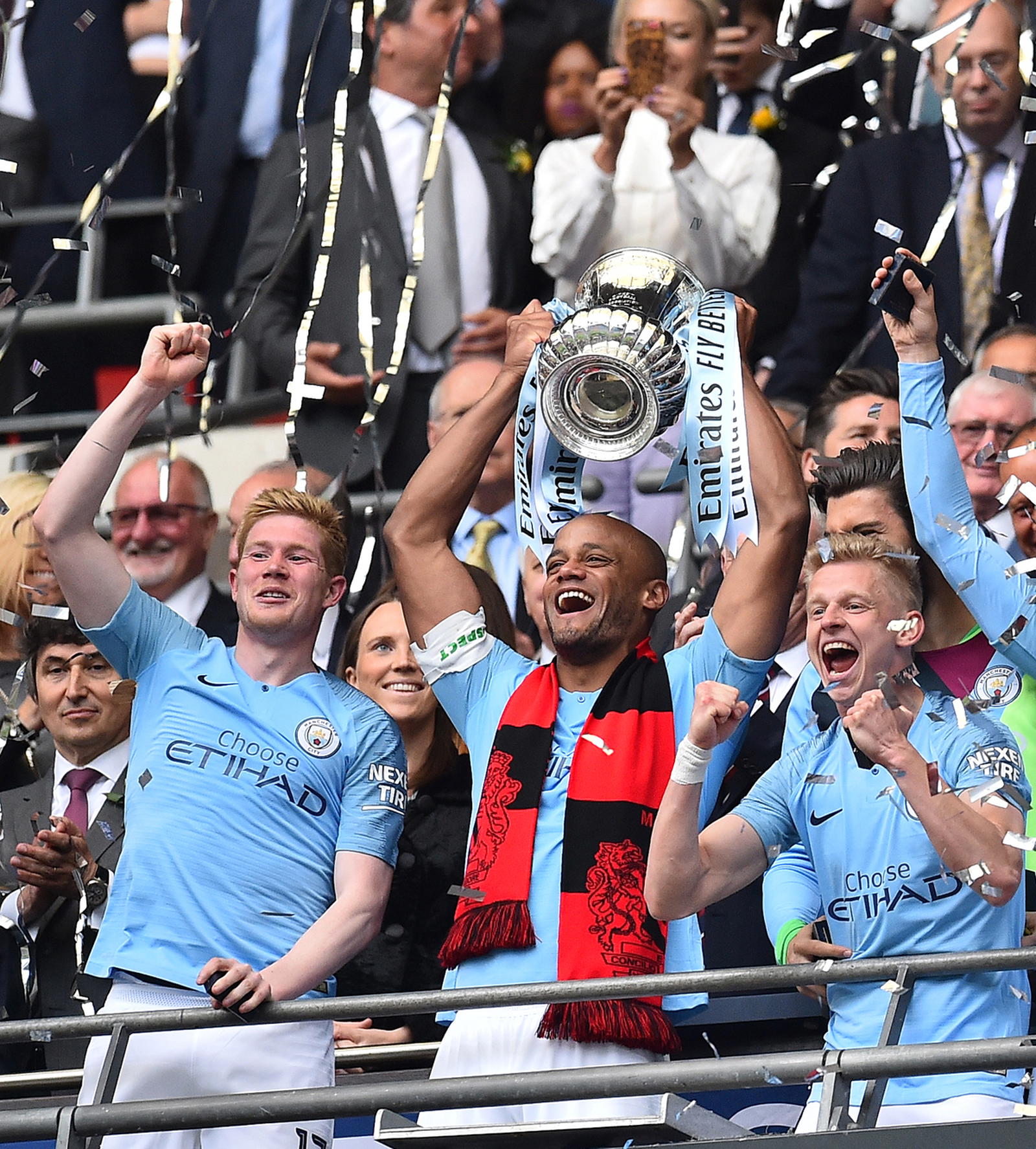 Breaking Manchester City thrash Watford 6-0 in FA Cup final to complete domestic treble