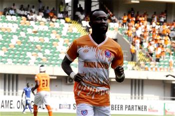 NPFL Playoff: Mfon Udoh says there’s no pressure for goals