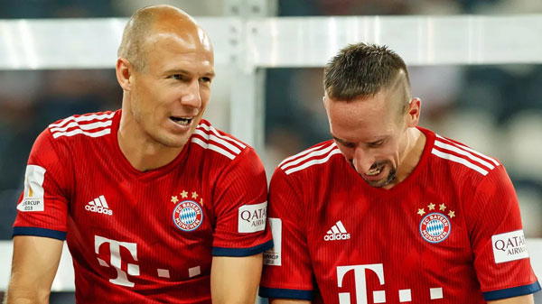 Robben And Ribery Bayern bid farewell to benched Robben and Ribery