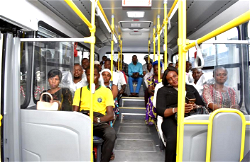 Photos: Passengers at the newly built Oshodi Transport Interchange