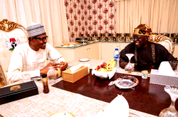 Ramadan: Buhari, Tinubu breakfast at Aso Villa