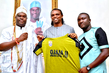 Grassrooot football: Kanu backs Ooni’s quest