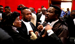 Photos: Ozekhomeh, Olanipekun, others at Presidential Appeal Panel
