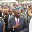 Lagos: Rousing welcome as Sanwo-Olu, Hamzat arrive Alausa Secretariat, charge workers