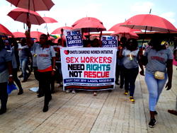 Photos: Sex workers, others participate in May Day