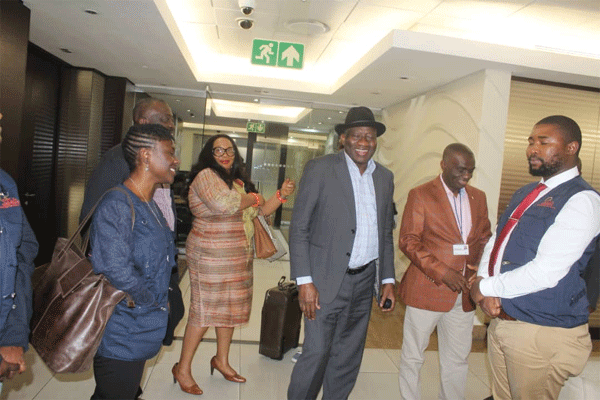 Jonathan, others storm South-Africa to monitor elections
