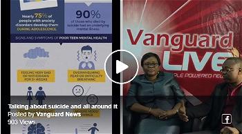 Depression: Nobody wants to die ― Experts (VIDEO)