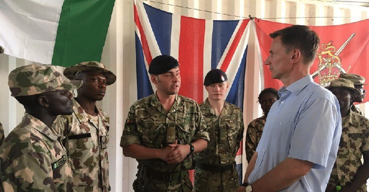 UK strongly behind Nigeria in fight against insurgents