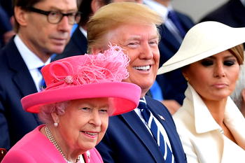 Trump, queen and world leaders remember D-Day heroes