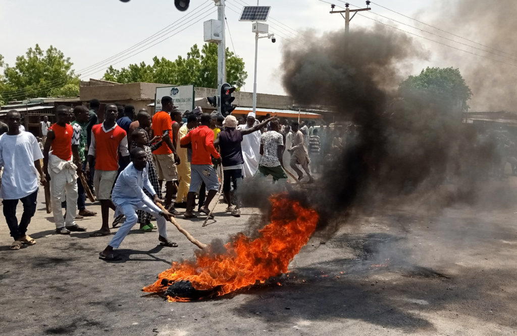 Protesters