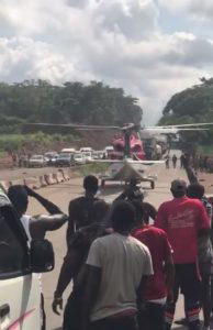 Helicopter Benin Ore