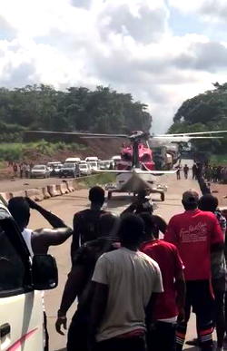 NCAA identifies owners of Benin-Ore Expressway helicopter, commences investigation