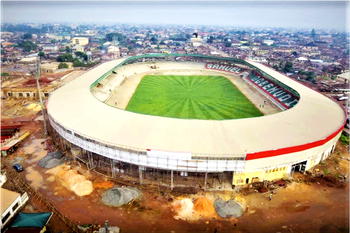 Excitement as Samuel Ogbemudia stadium takes shape