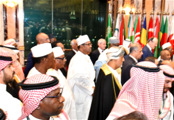 Buhari returns from OIC Summit in Saudi Arabia