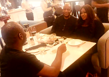 UPU’s Taiga, wife, Oyeyinka at romantic dinner