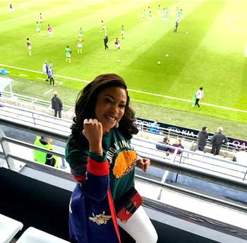 Tonto Dikeh, others join Super Falcons in France