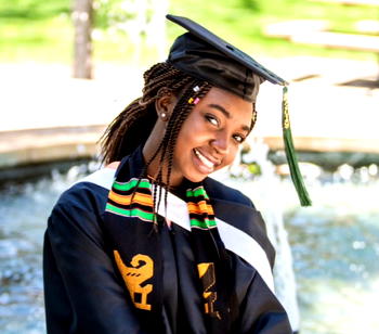 Nigerian flag flies in US as Boko Haram survivor, US congresswoman bag degrees
