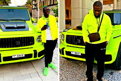 Internet debate as Hushpuppi , Zlatan Ibile pose with same jeep
