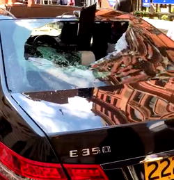 Dabiri-Erewa condemns destruction of cars at Nigerian Embassy in London