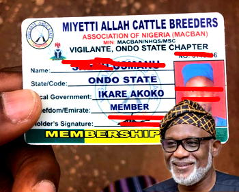 Akeredolu orders arrest of Fulani Vigilante