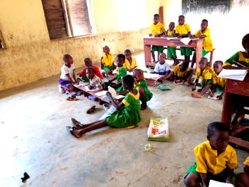In Akwa Ibom, pupils still sit on floor to learn