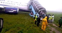 Nigerian man emerges from bush, attempts to gain access into aircraft