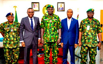 Army determined to enhance security in Lagos, Buratai tells  Sanwo-Olu