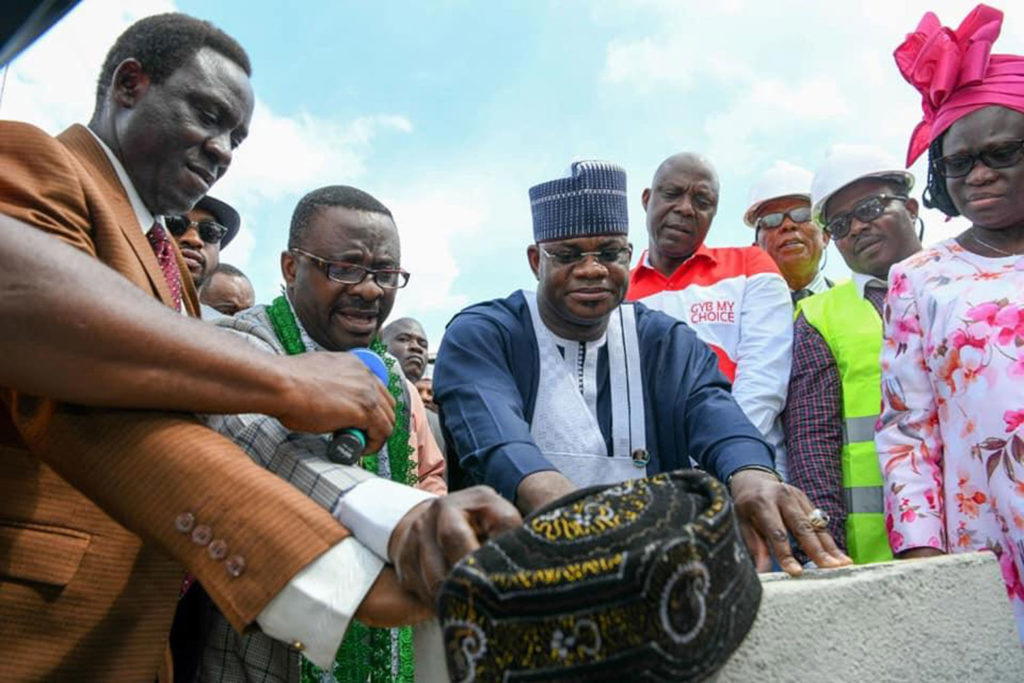 Gov. Bello, CAN President lay foundation for first ever... - Vanguard News