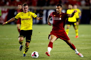 Liverpool lose to Dortmund in US tour opener