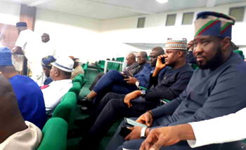Breaking: 14 Edo lawmakers storm NASS, demand fresh inauguration of Edo Assembly
