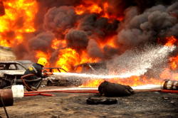Photos : Ijegun pipeline fire