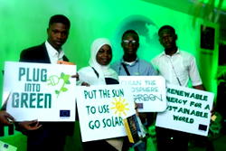 The european union beams the light on renewable energy at green event