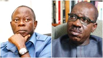 Odigie-Oyegun urges Oshiomhole to stop interfering in Obaseki’s government
