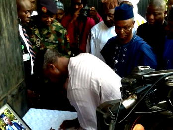 Buhari to Precious Owolabi’s family: Be of good faith