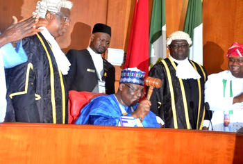 BREAKING: Lawan warns Buhari’s ministers, others against failing to defend budget