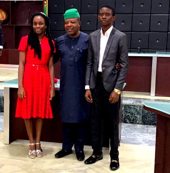 Ihedioha awards full academic scholarship to two best students in 2019 WASSCE