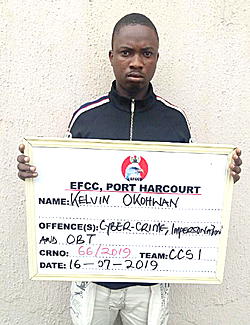 EFCC arrests suspected  facebook hacker