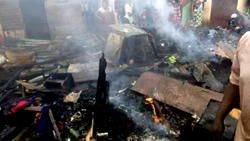 Enugu market fire outbreak: Ugwuanyi rescues victims with N6.8M