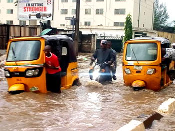 Photos: Lagos flooded