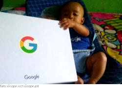 Baby named ‘Google’ in Indonesia gets gifts from Google