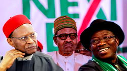 Insecurity worsening under Buhari – Jonathan, Anyaoku