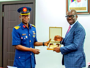 Kidnappings : Obaseki, Nigerian Air Force set to partner on periodic aerial surveillance