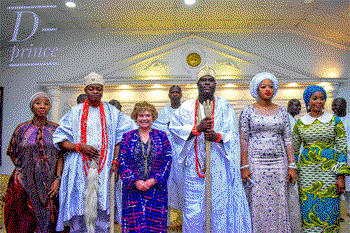 Ooni entertains British High Commissioner Catriona Laing, rewards women entrepreneurs